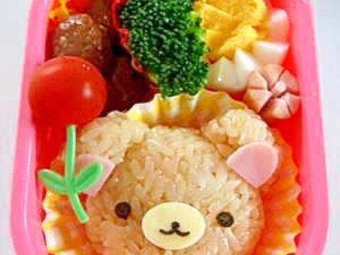 キャラ弁★くまさんお弁当。